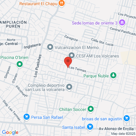 Leonardo Castillo Davison Sociedad De Servicios Medicos E Inversiones Limitada map