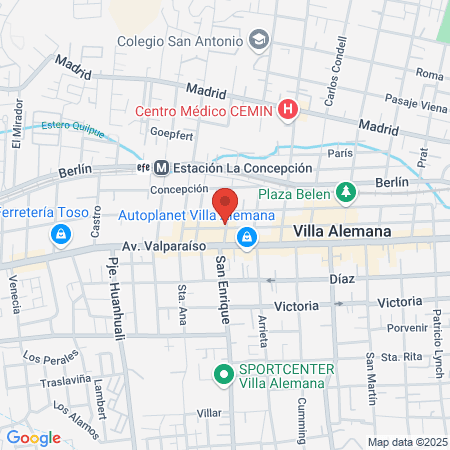 Clinica Greenders map