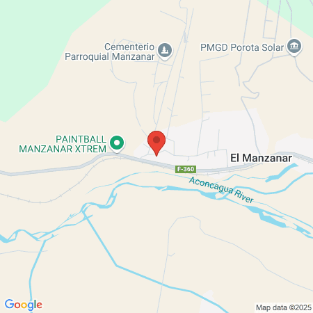 Posta Rural Manzanar map