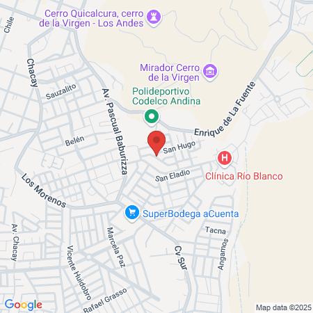 Kinesióloga Luciana Astudillo map