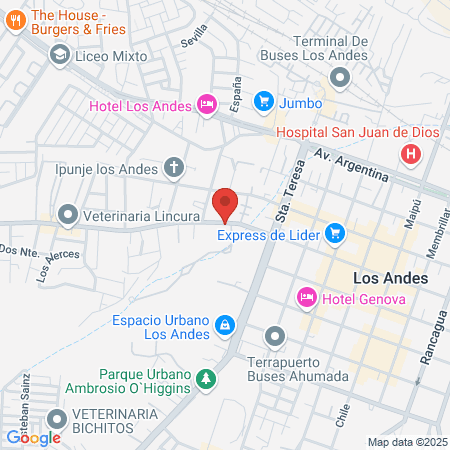 Doctora Ana Gina Cordova Baez Y Compania Limitada map