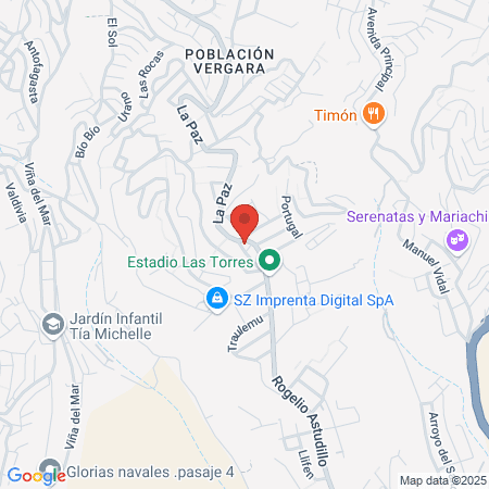 Sociedad Life Care Anestesic Limitada map