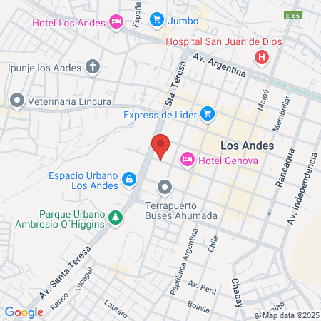 Sociedad Prestadora De Servicios Medicos Casablanca Limitada map