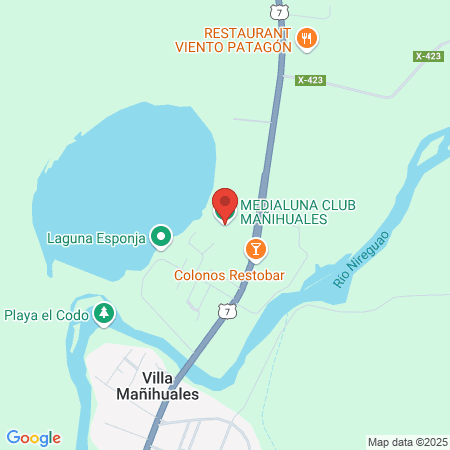 Medialuna Rodeo Puerto Aysen map