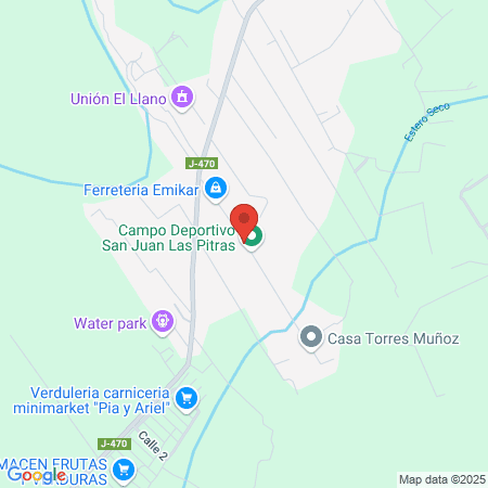 Cancha Los Copihues map