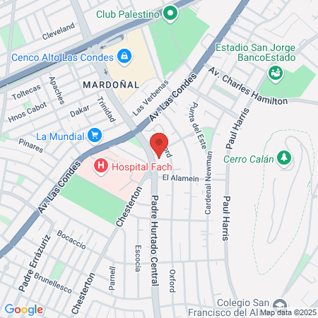 Gimnasio Smart Fit - Rinconada de Maipú map