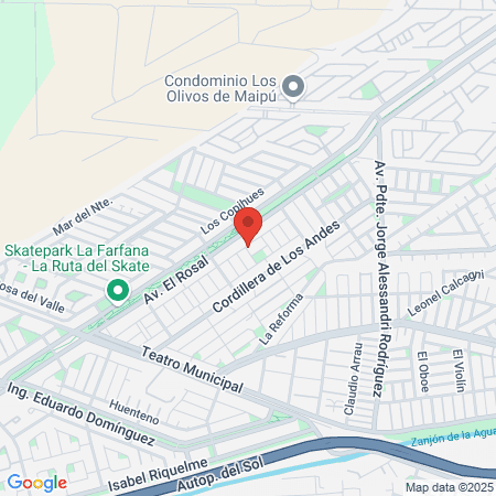 Sede "Casa Escuela Wǔjì Fènghuáng" Wushu - Taichi - Qigong - Sanda y Defensa Personal map