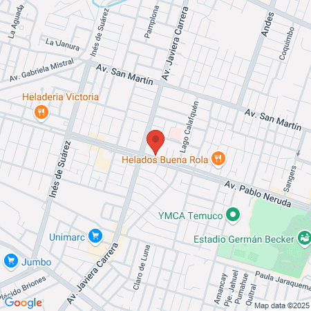 Gimnasio Pablo Neruda map