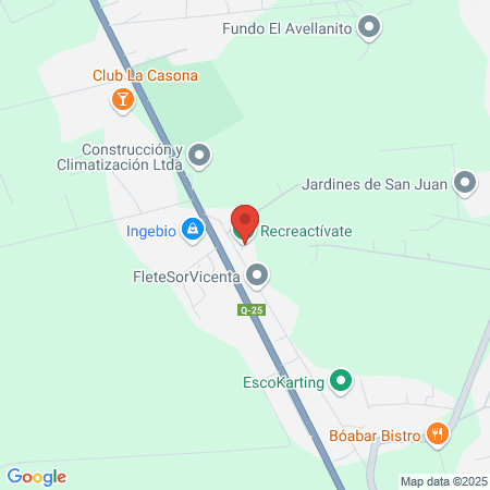 Gimnacio Bicentenario map