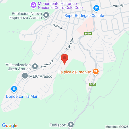 HyL fitness Coronel map