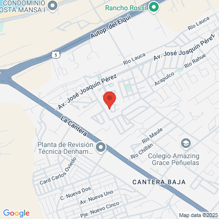 Canchas La Colina map