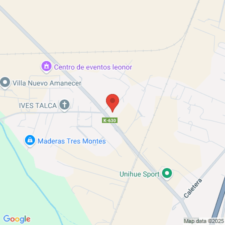 Gimnasio Las Americas map