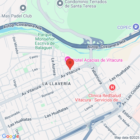 Gimnasio' Villa jesus map