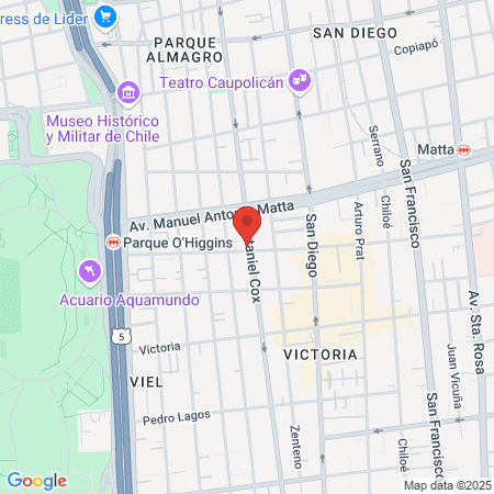 Gimnasio Pacific Sucursal CIUDAD EMPRESARIAL map