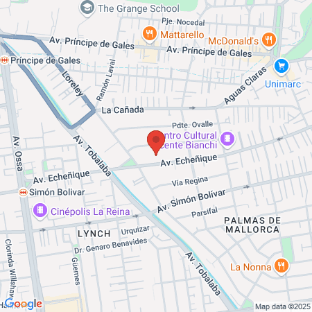 Andes Academy Martial Arts map