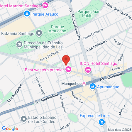 Plaza San Carlos map