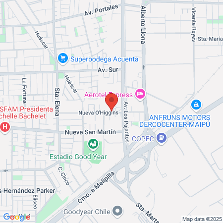 The Bunker Fitness Club map