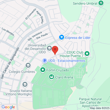 Gimnasio Santa Gema map