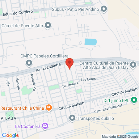 Juan XXIII 6130 Santiago map