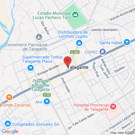 Gimnasio Power Fitness map