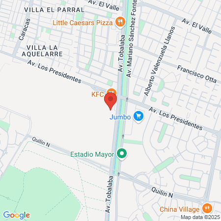 Gimnasio Pacific Peñalolén map