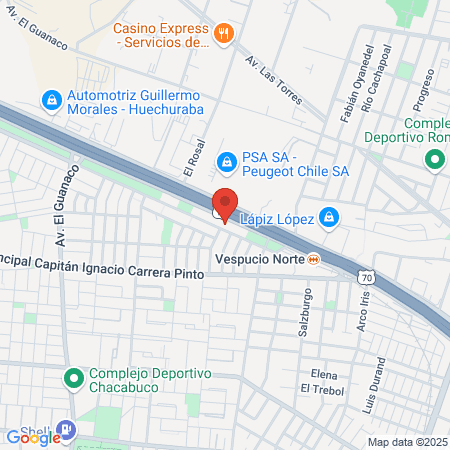 Multicancha Arcoiris map