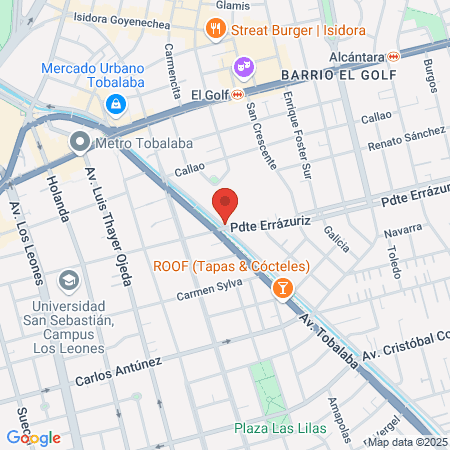 Centro De Natacion Patricia Thompson map