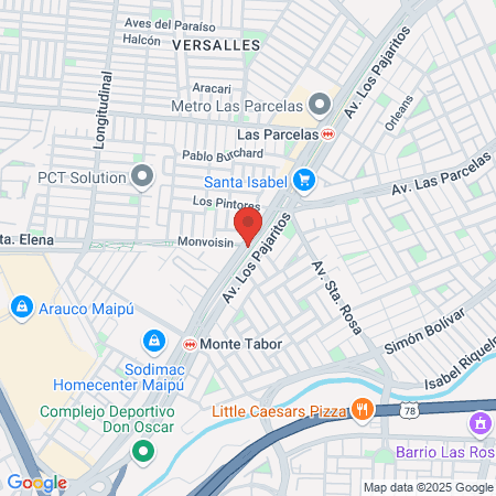 Mama Activa Santiago map