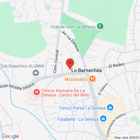 Studio Fitness Emiliano Hernández map