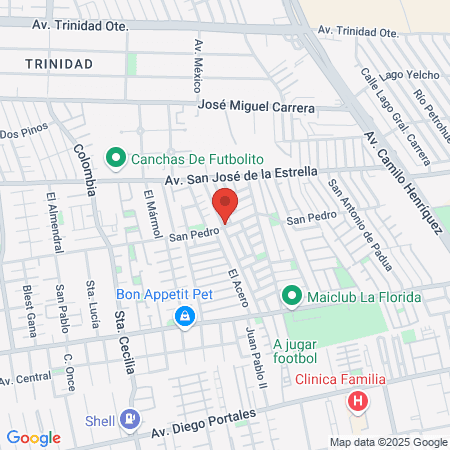 Fast Fitness Ñuñoa map