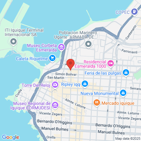 Gimnasio Service Life map