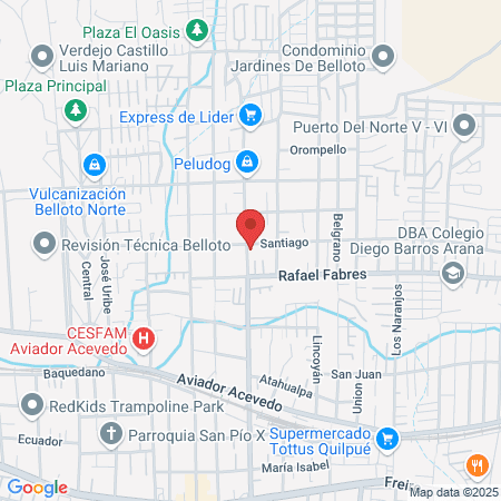 CHANCHA PEDRO AGRUIRRE CERDA map