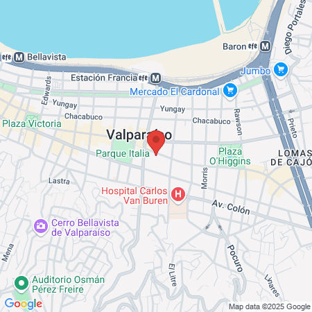 Valpo Studio Fitness map