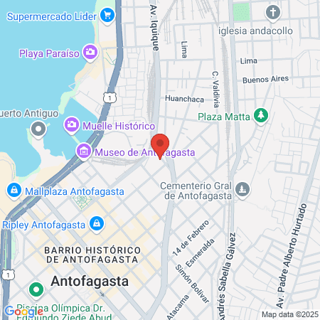 Polideportivo Limache map