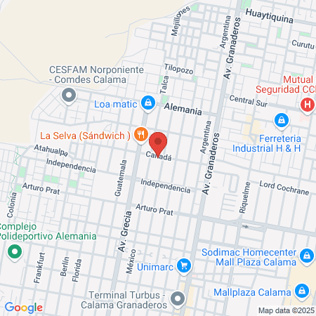 Peluquerias Integrales S.A map