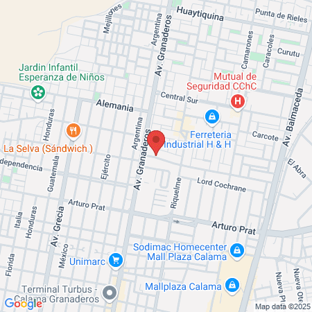 Peluquerias Integrales S.A map