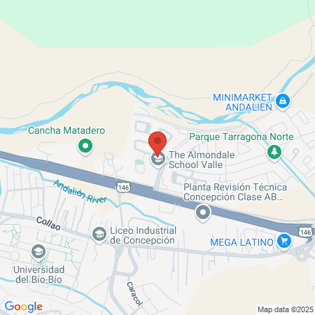 Salón M&G Beauty map