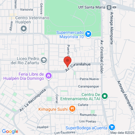 Valladares salón map