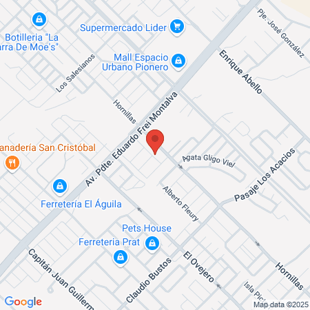 Cristian Sandoval Bontes map