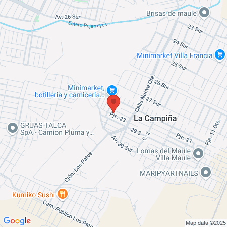 Barberia los montana map