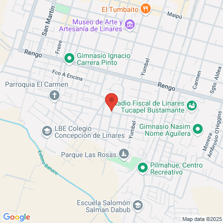 9 ORIENTE 2 Y 3 NORTE 1391 map