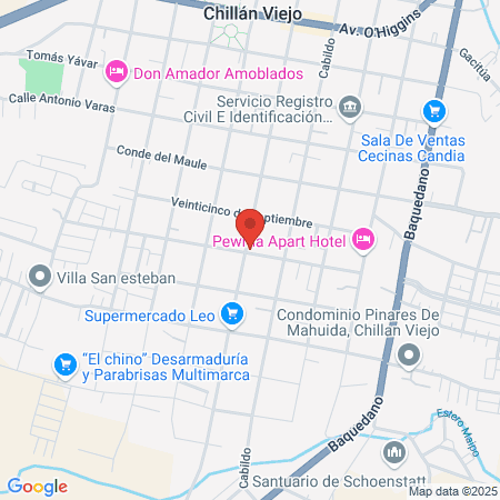 Betancour Parra Rosa Isabel map