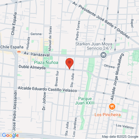 Salon Unisex Ada map