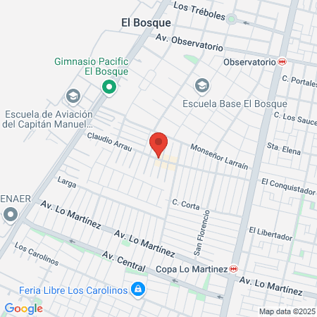 Juan Carlos Arenas Jara map