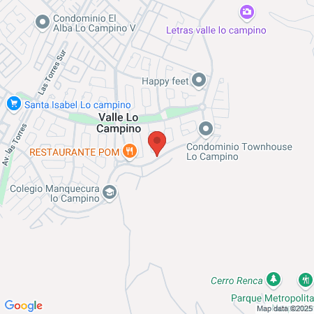 Regaloneate Salón de Belleza Valle Lo Campino map