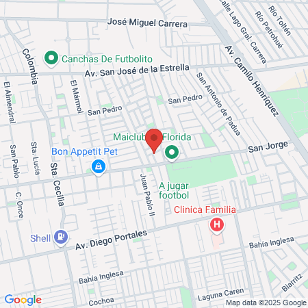 Cabello Penaloza Sergio map