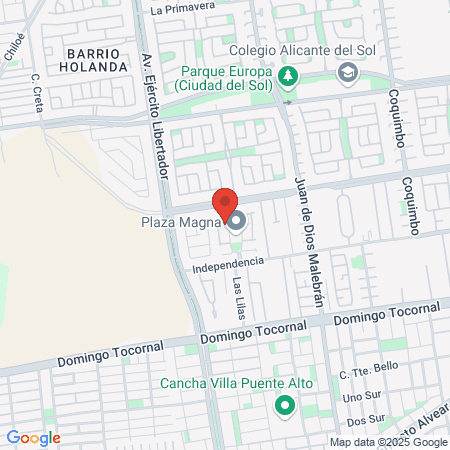 Peluquería Patty map