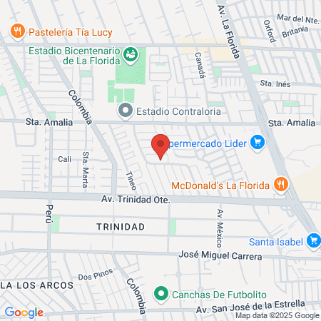 Marcela Fernandez Peluquería map