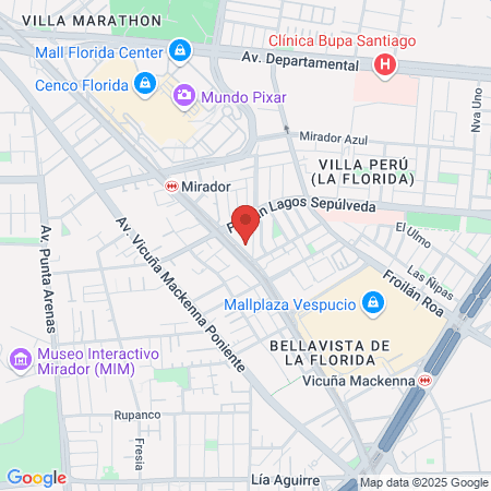 Peluquería Mary Luz map