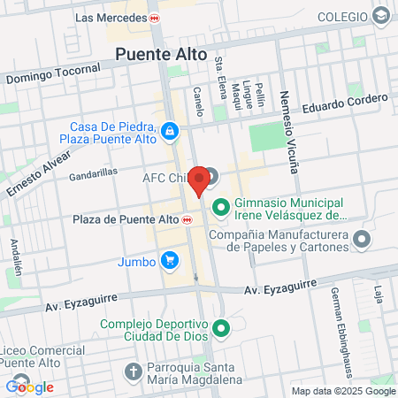 Salón de belleza capelli puente alto map